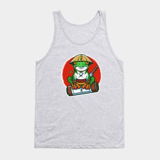 frog ninja fun character designs Tank Top